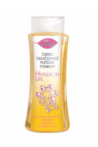 Bione Cosmetics BIO Hyaluron Life Q10 čistící odličovací tonikum 255 ml