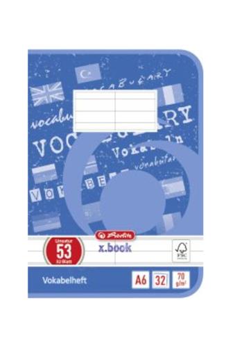 Sešit A6 Herlitz 32 listů linka