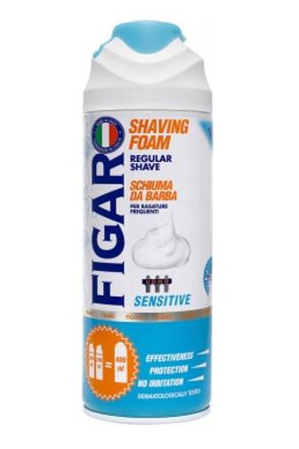 MilMil Figaro pěna na holení sensitive 400 ml 