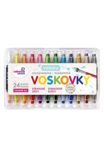Ditipo Voskovky vodou rozmývatelné 24barev