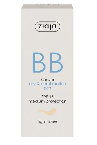 Ziaja BB krém na mastnou a smíšenou pleť lehký 50 ml