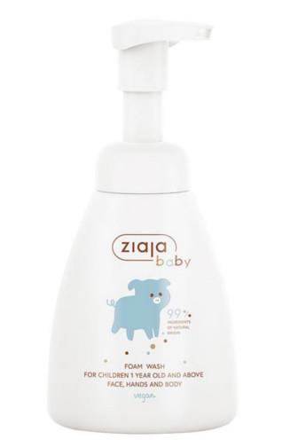 Ziaja baby mycí pěna na obličej,ruce,tělo 250 ml