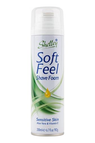 Shelley Soft Feel women pěna na holení sensitive 200ml