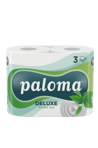 Paloma DeLuxe green tea 3 vrstvý toaletní papír 4 ks