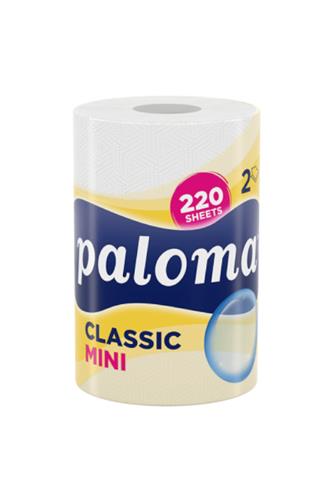 Paloma Mini Classic utěrky 2vrstvé 220 útržků 1 role