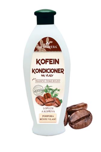 Herbavera Kofeinový balzám na vlasy 550 ml