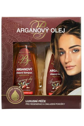 Body Tip set Arganový olej šampon 250 ml + vlasový balzám 250 ml