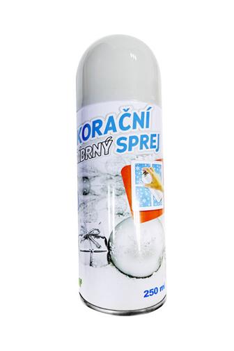 Dekorační spray stříbrný 250 ml