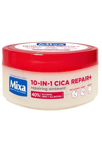 Mixa 10-in-1 Cica Repair+ ointment krém na změkčení kůže 150 ml