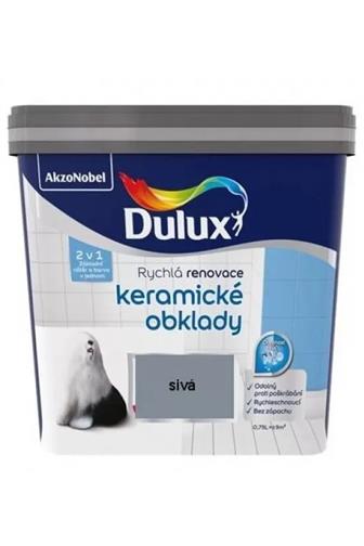 Akzo Nobel Dulux Renovace keramické obklady 2v1 šedá 0,75 l