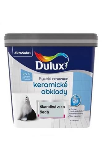 Akzo Nobel Dulux Renovace keramické obklady 2v1 skandinávská šedá 0,75  l
