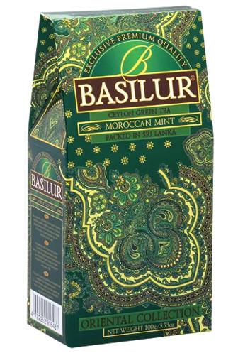 Basilur Oriental Moroccan Mint černý čaj 100 g