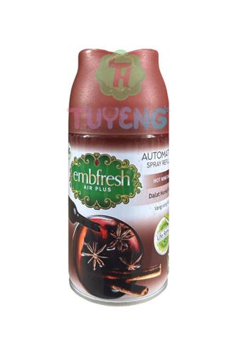 Embfresh osvěžovač Horké víno & skořice náplň 250 ml