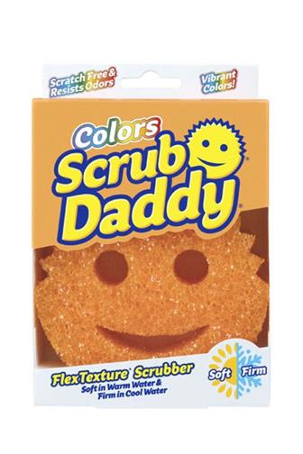 Scrub Daddy houbička za sucha i mokra na čištění oranžová 1ks