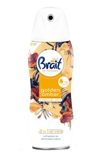 Brait osvěžovač vzduchu Golden Amber 2v1 300 ml
