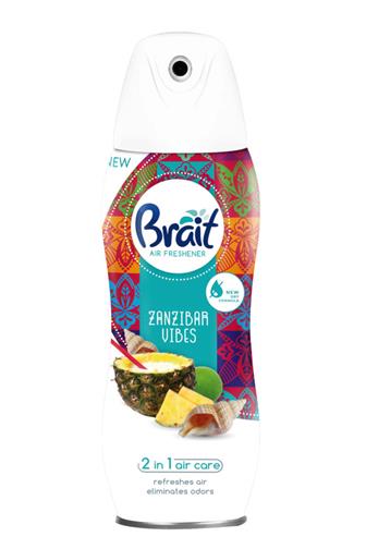 Brait osvěžovač vzduchu Zanzibar Vibes 2v1 300 ml