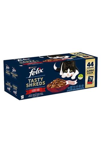 Felix TastyShreds mix ve šťávě 44x85g