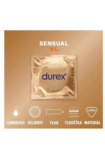 Durex sensual XL 3 ks