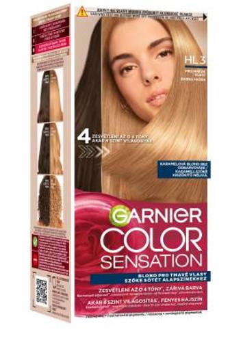 Garnier Color Sensation barva HL3 karamelová blond 