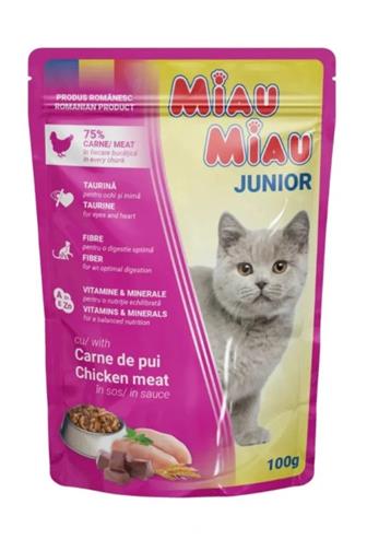 Miau Miau pro kočky junior 100 g