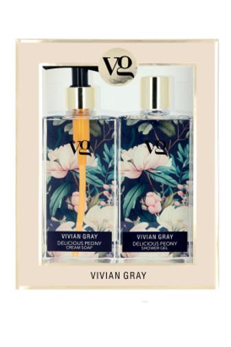 Vivian Gray Delicious Peony TM + SG 2 x 350 ml