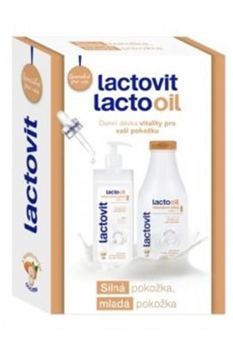 Lactovit Lactooil intenz. péče na suchou pleť sg 500 ml + tělové mléko 400 ml