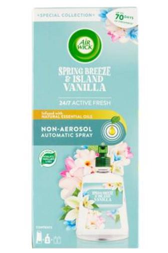 Air Wick Active Fresh 24/7 Jarní vánek a vanilka strojek 228 ml