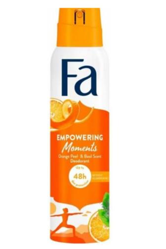Fa deo Empowering Moments Orange Peel & Basil 48h 150 ml