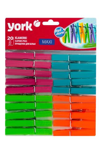 York kolíčky na prádlo maxi 20 ks
