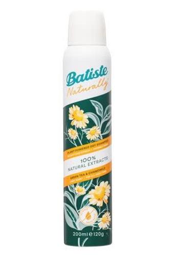 Batiste Naturally suchý šampon Green Tea & Chamomile 200 ml