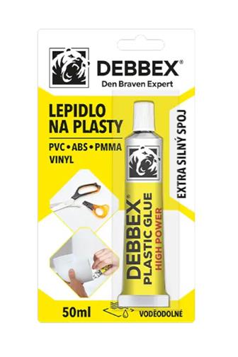 Den Braven Debbex lepidlo na plasty 50 ml