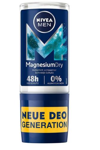 Nivea Men roll-on Magnesium Dry 0% alumin.48h 50 ml