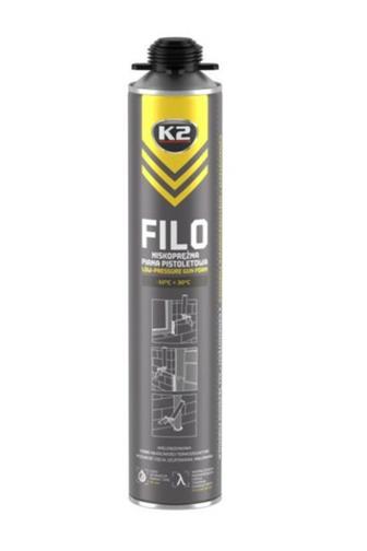 K2 Filo montážní pěna nízkoexpanzní pistolová 750 ml