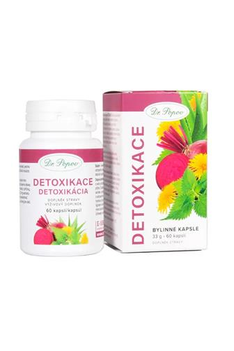 Dr.Popov Detoxikace kapsle 60ks 36 g