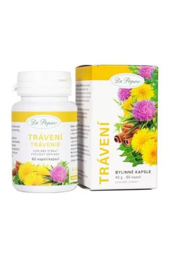 Dr.Popov Trávení 60 kapslí 40 g