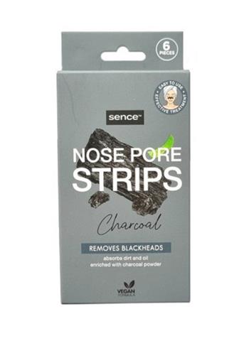 Sence čistící pásky na nos Charcoal 6 ks