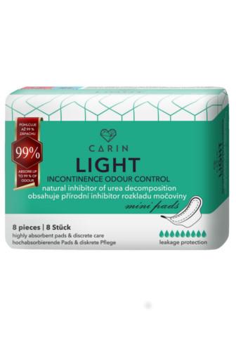 Carin Light Incontinence Odour Control mini 8 ks