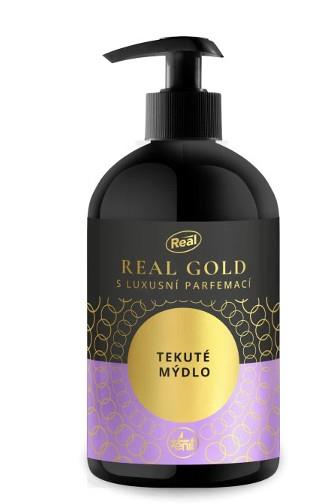 Real Gold tekuté mýdlo s luxusní parfemací 500 g