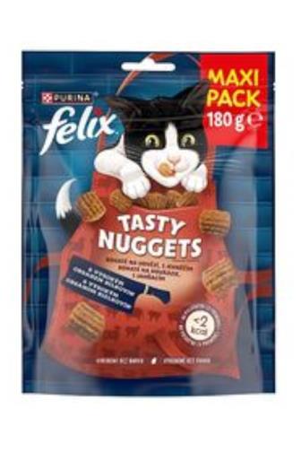 Felix Tasty Nuggets hovězí / jehněčí 180 g
