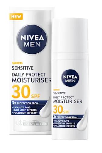 Nivea For Men denní krém sensitive SPF 30 50 ml  