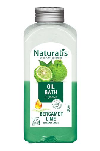 Naturalis Bergamot Lime dvoufázová olejová pěna 800 ml