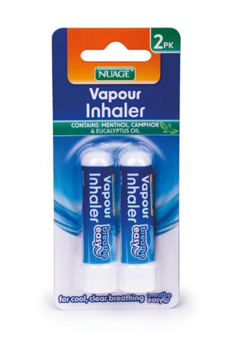 Nosní inhalátor mentol/eucalyptus 2 ks