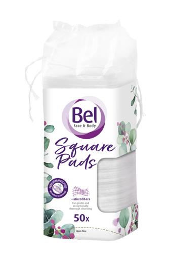 Bel Face & Body Square vatové tampony 50 ks
