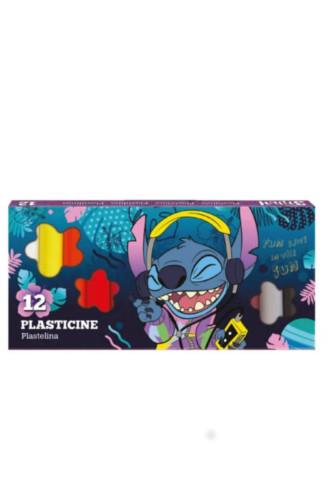 Stitch pastelína 12 ks