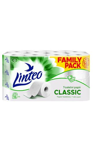Linteo Classic 2 vrstvý toaletní papír 16 ks