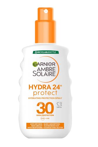 Garnier Ambre Solaire opalovací mléko OF30 pumpička 200 ml