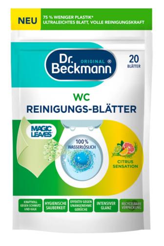 Dr. Beckmann Magic Leaves WC Summer Lemon ubrousky 20 ks