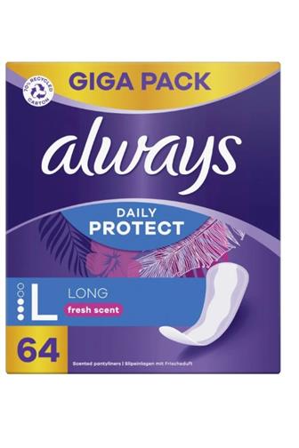 Always Daily Protect fresh long intimky 64 ks
