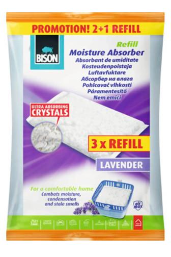 Bison Air max pohlcovač vlhkosti s vůní levandule NN 3 x 450 g