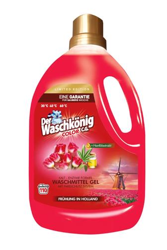 Der Waschkonig prací gel Color holland tulipán (110 dávek) 3,305 l 